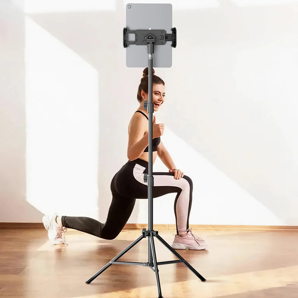 Cat TV Tablet Floor Stand (Adjustable 24-65 in)
