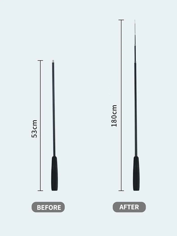 Extendable Feather Wand Cat Toy