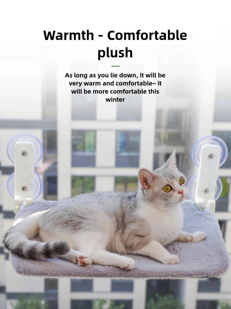 Window Cat Hammock with Suction Cups