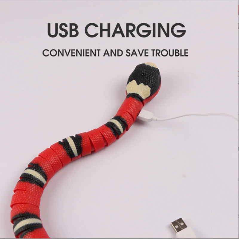 Smart Sensing Snake Cat Toy (USB Rechargeable)