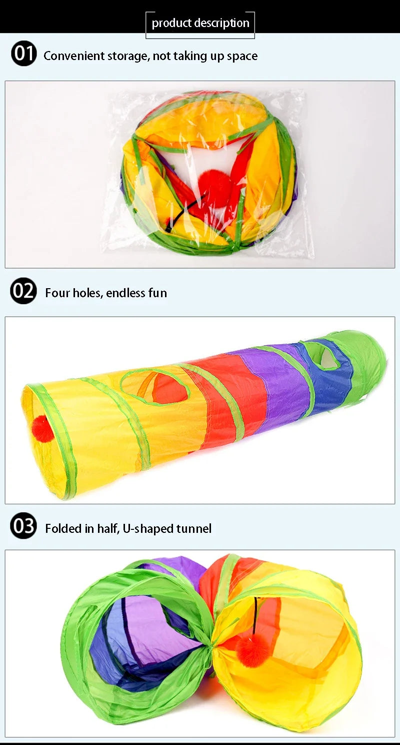 Collapsible Cat Tunnel