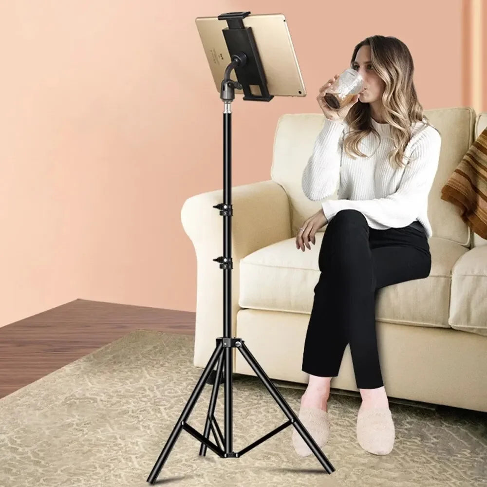 Cat TV Tablet Floor Stand (Adjustable 24-65 in)