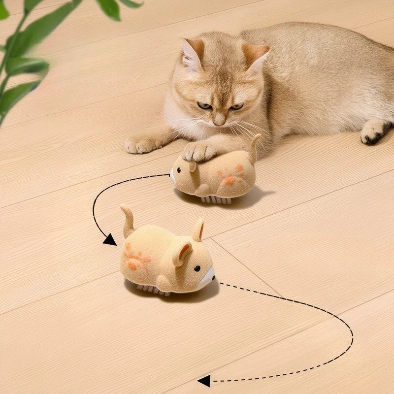 Electric Self-Moving Mouse Cat Toy