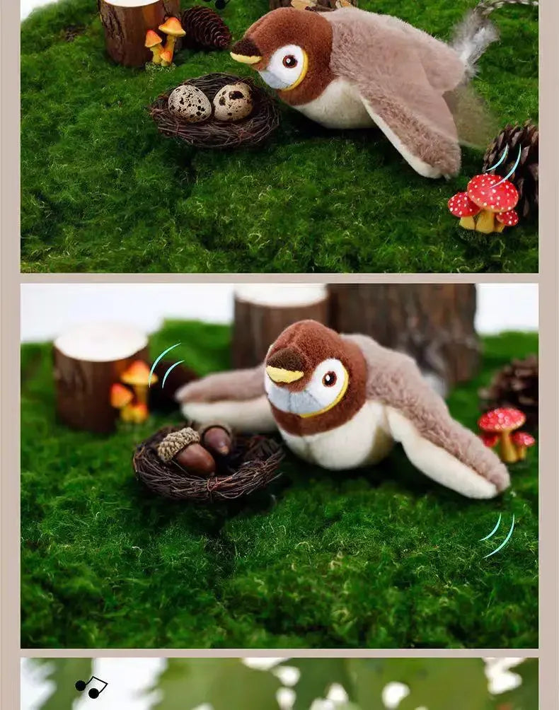 Flapping Bird Cat Toy with Catnip (USB Rechargeable)