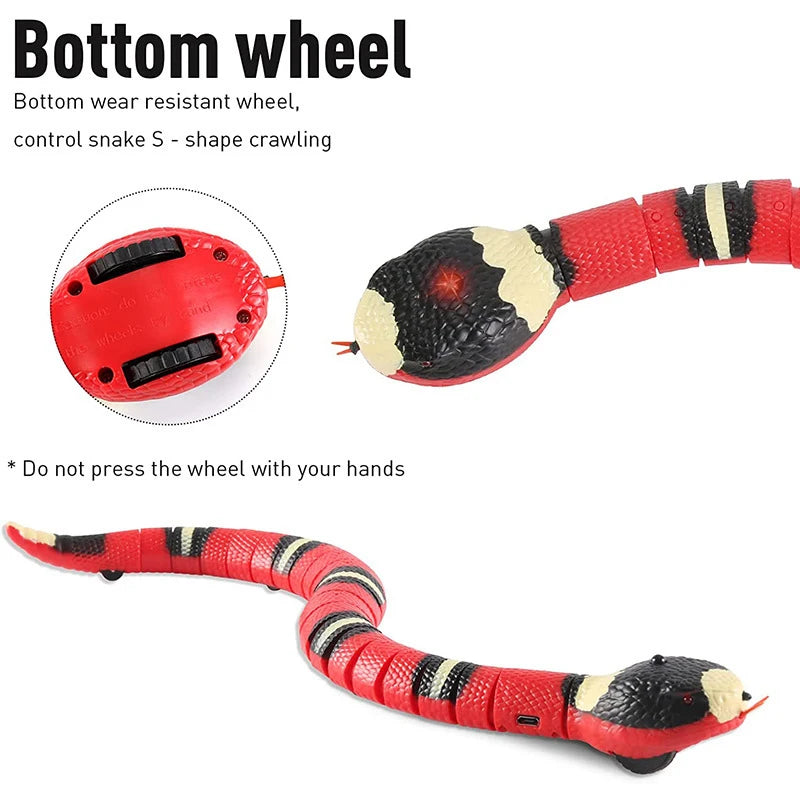 Smart Sensing Snake Cat Toy (USB Rechargeable)