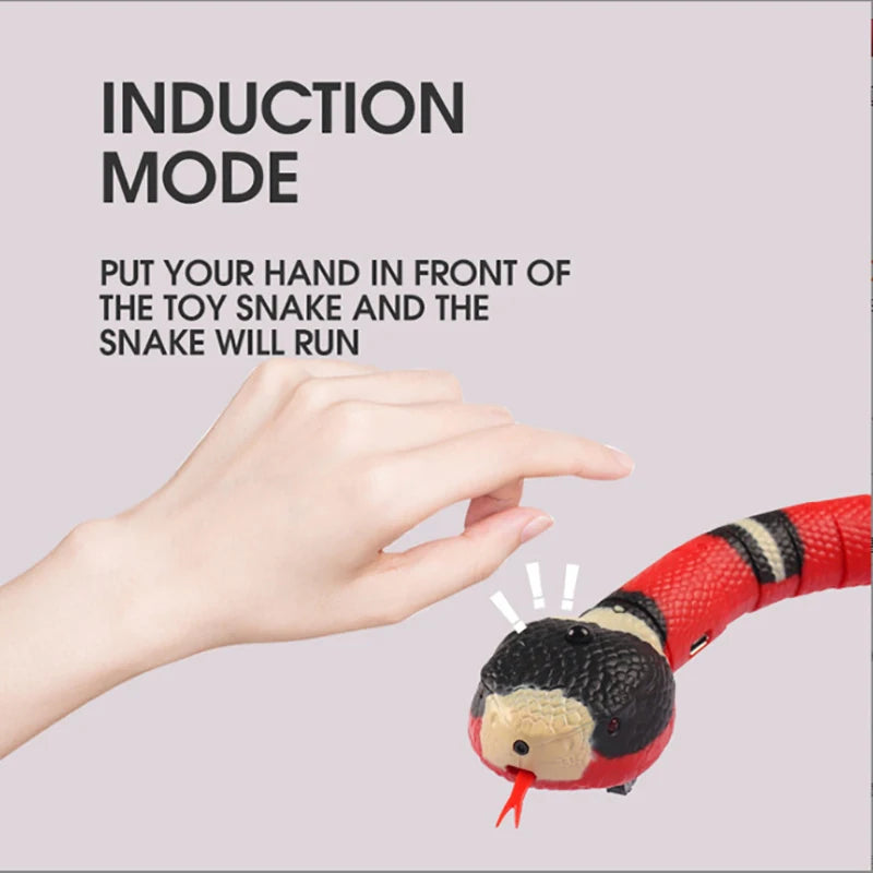 Smart Sensing Snake Cat Toy (USB Rechargeable)