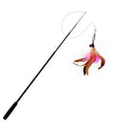 Extendable Feather Wand Cat Toy