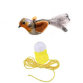 Bird-Sound Plush Catnip Cat Toy