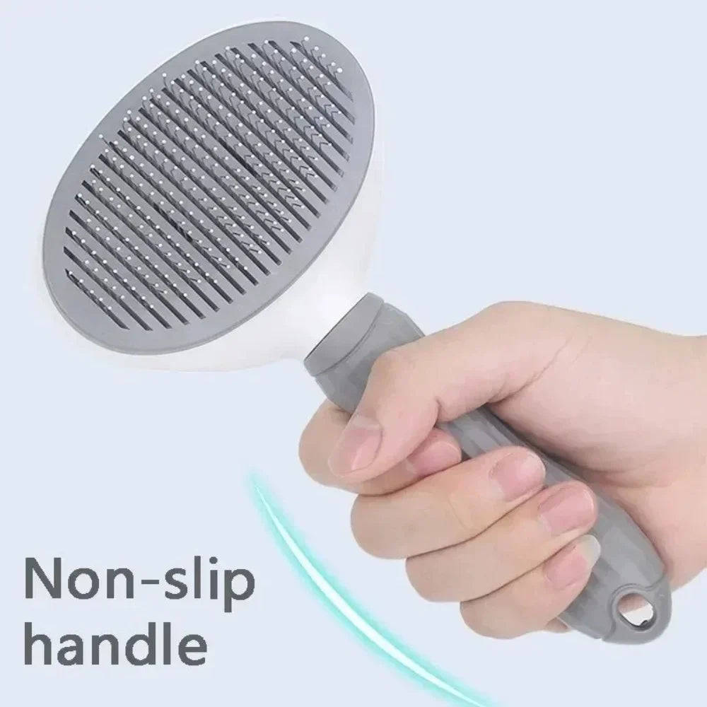 Self-Cleaning Slicker Brush for Cats