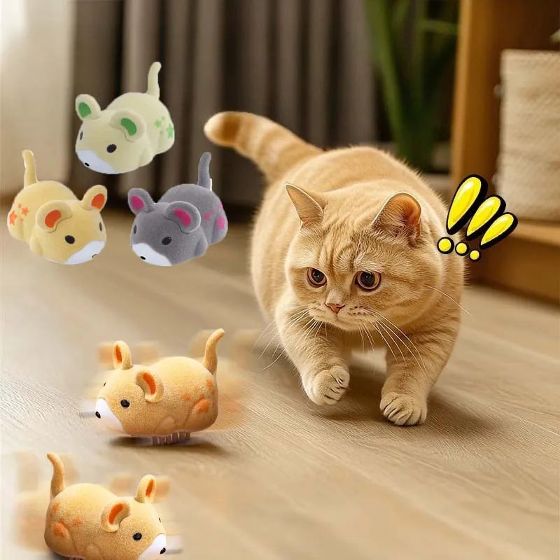 Electric Self-Moving Mouse Cat Toy