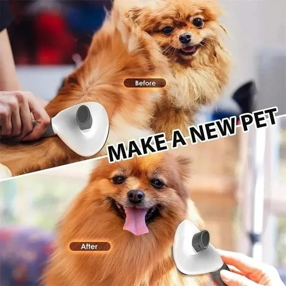 Self-Cleaning Slicker Brush for Cats